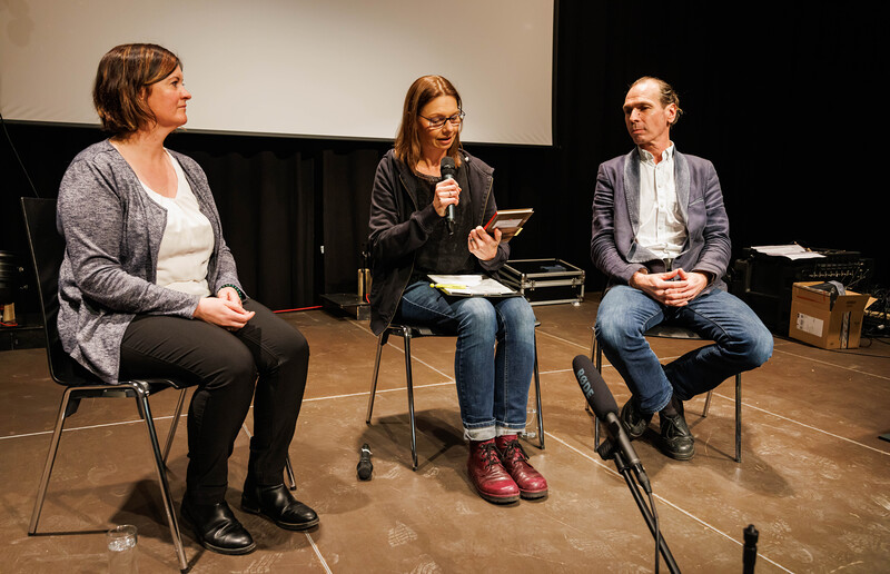 Juliane Gerhalter, Karin Schuster, Leopold Ginner